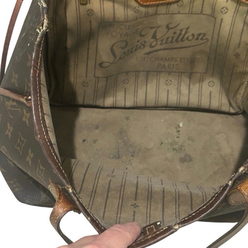 Louis Vuitton Monogram Brown Tote - Picture 10 of 12